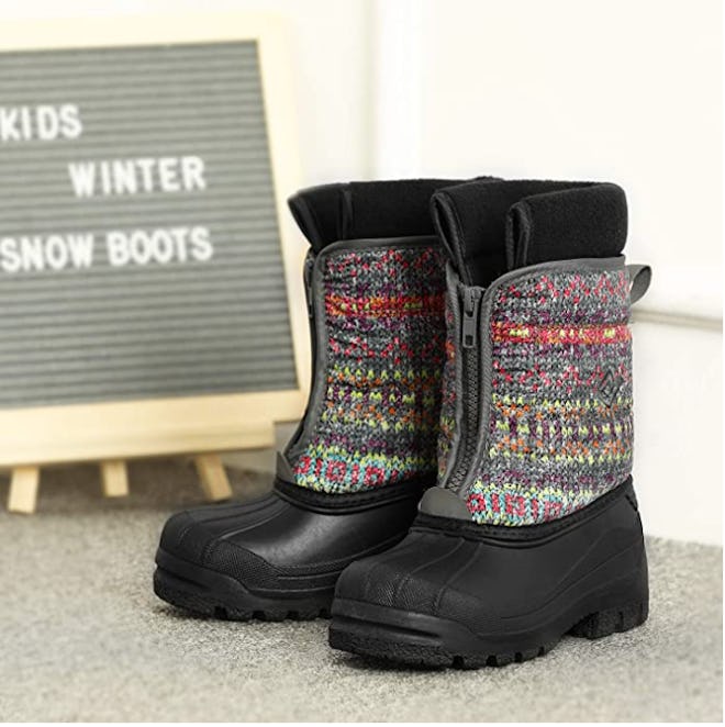 DREAM PAIRS Zip Snow Boots