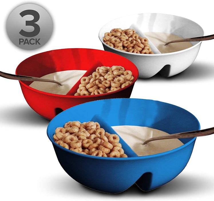 Just Crunch Anti-Soggy Cereal Bowl (3-Pack)