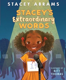 The cover of 'Stacey's Extraordinary Words' by Stacey Abrams