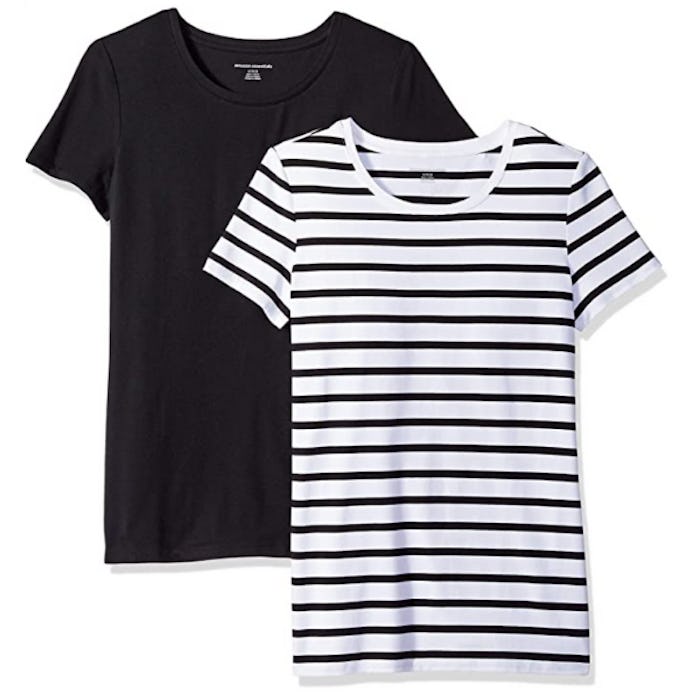 Amazon Essentials Crewneck T-Shirt Top (2 Pack)