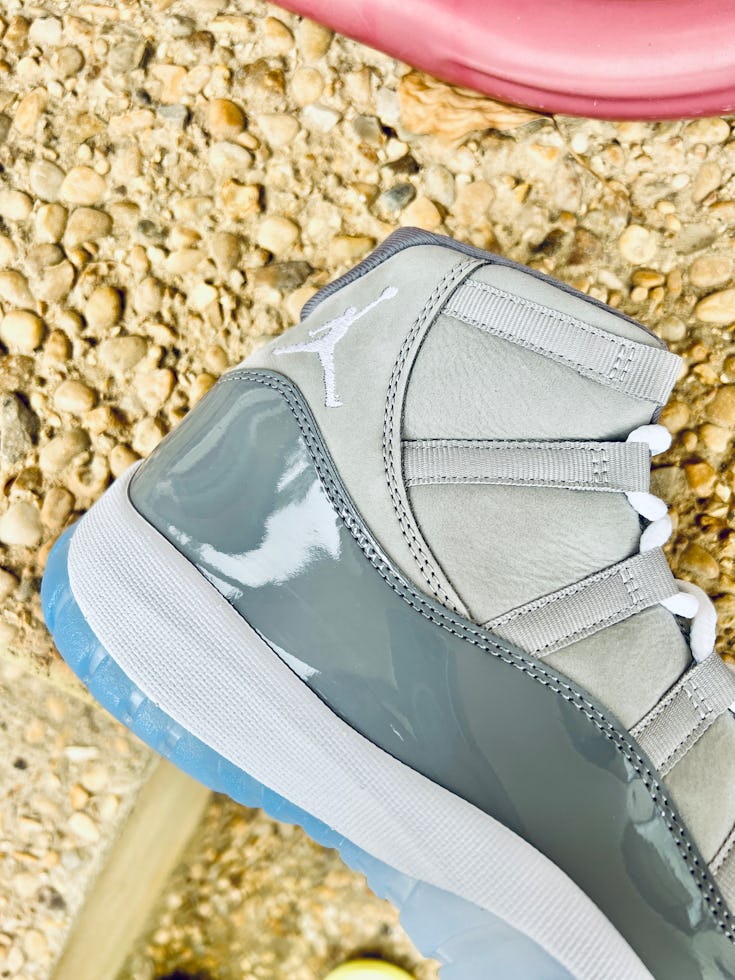 Nike Air Jordan 11 Cool Grey on feet review