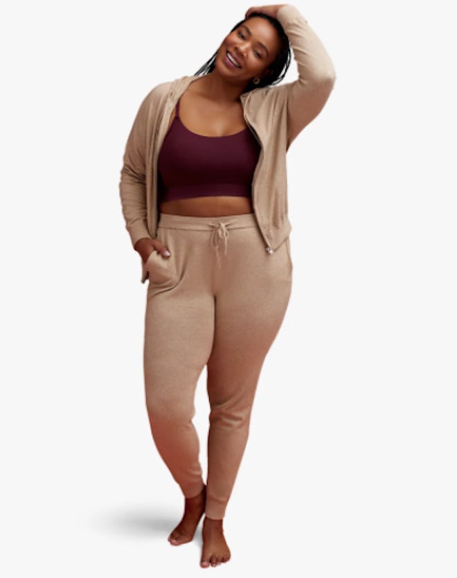 ThirdLove Plus Size Cotton Cashmere Relaxed Fit Jogger