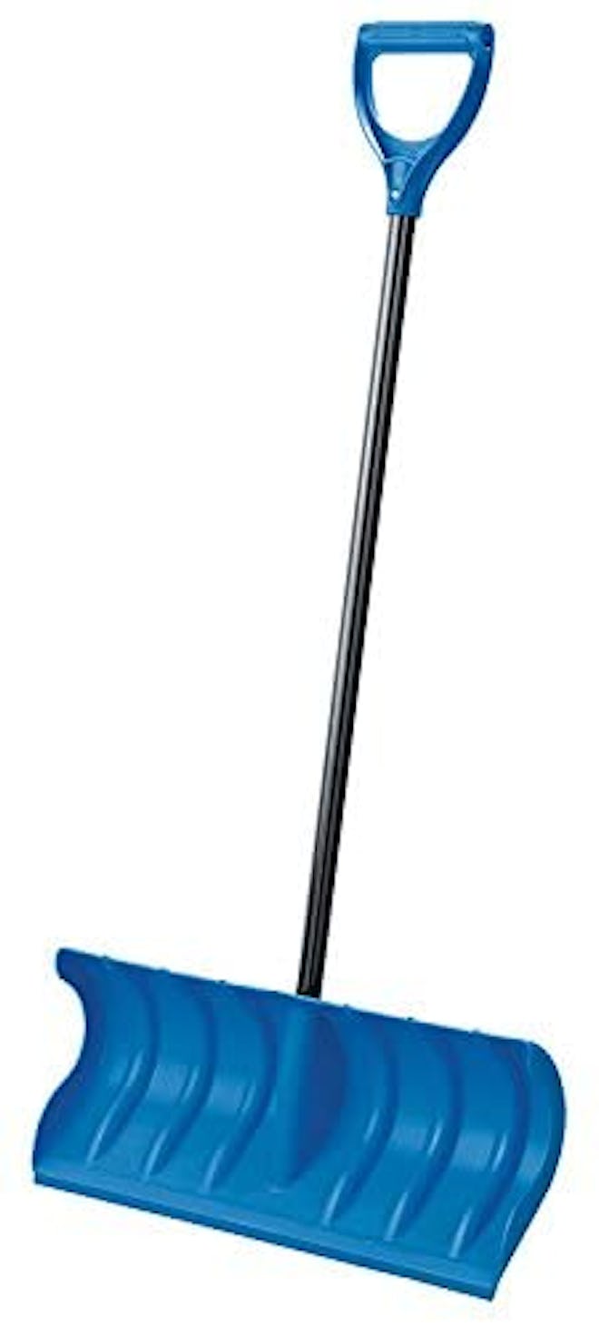 Orbit 24-Inch Pusher Snow Shovel with Plastic Edge