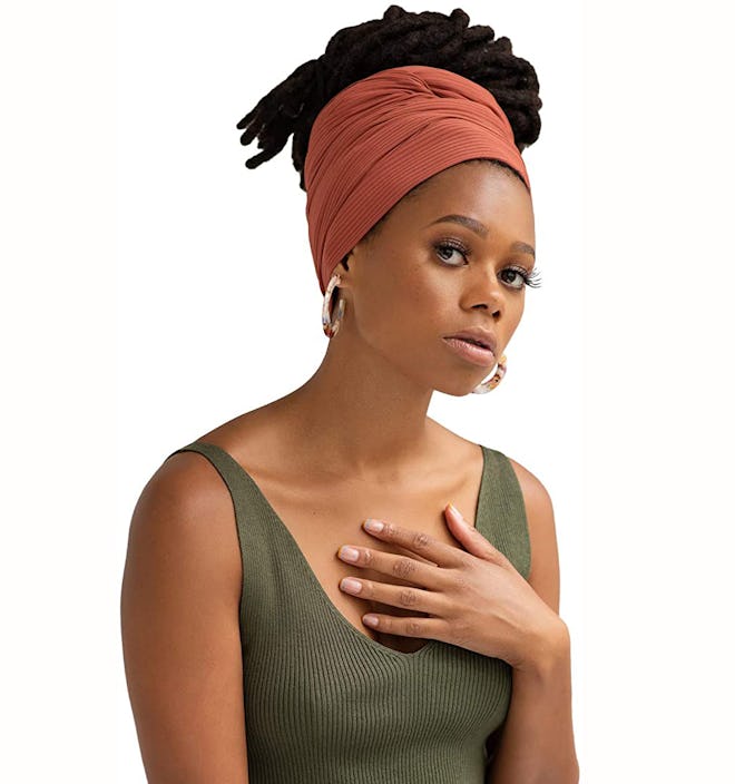 The Wrap Life Ribbed Stretch Head Wrap