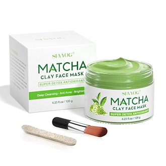 SHVYOG Matcha Green Tea Face Mask