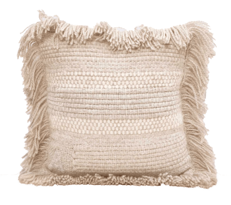Handwoven Wool Pillow