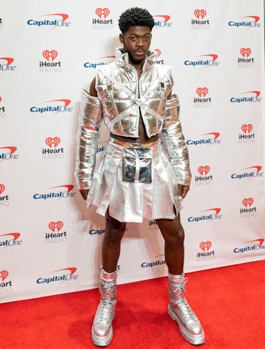 Lil Nas X attends iHeartRadio 106.1 KISS FM's Jingle Ball 2021