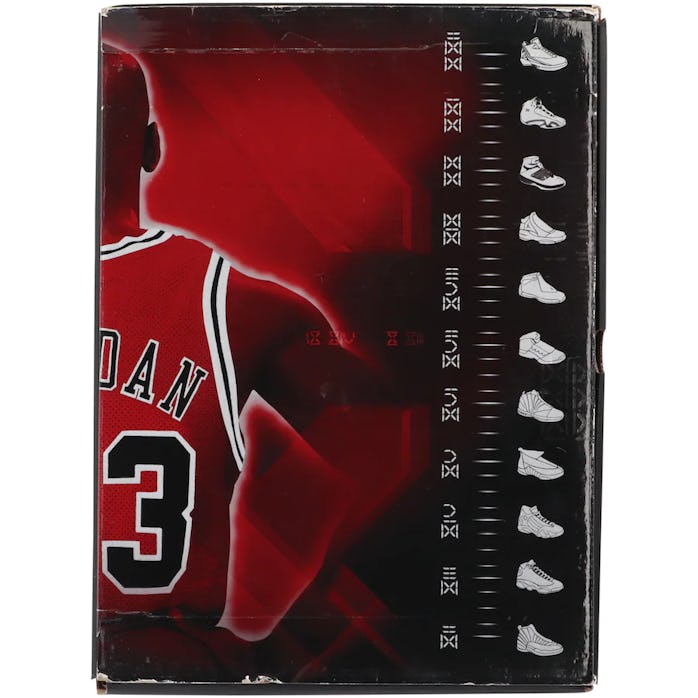 Upper Deck Jordan 15 sneakers signed by Michael Jordan
