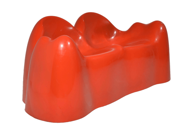 Molar Settee by Wendell Castle