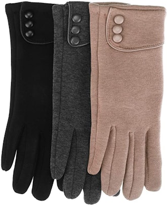 Patelai Touchscreen Gloves (3 Pairs)