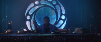 Jonathan Majors as He Who Remains, a variant of Kang the Conqueror, in Loki Episode 6