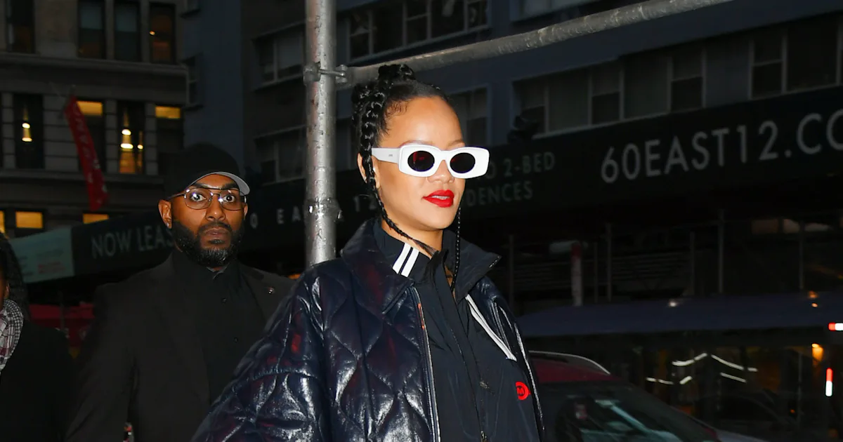 Level Up Rihanna Rihanna Takes Fall Layering to a New Level While Out in NYC