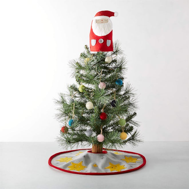 Whimsy Santa Mini Christmas Tree Set
