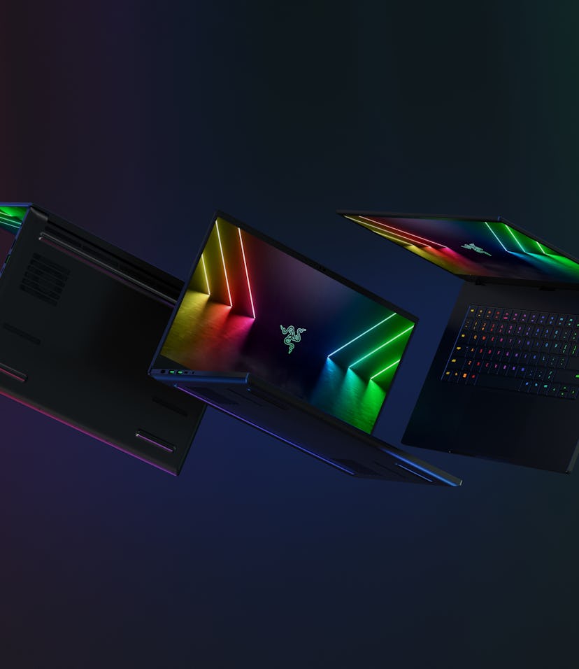 2022 Razer Blade 14, 15, and 17 inch gaming laptops