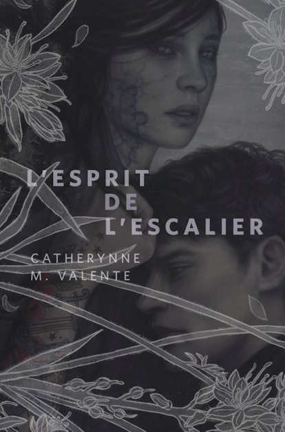 The cover of the "Le'Esprit de L'Escalier" Kindle book.