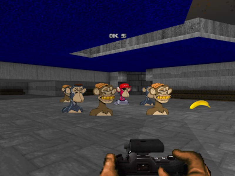 A screenshot from NFT Doom