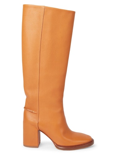 Edith Leather Knee-High Boots