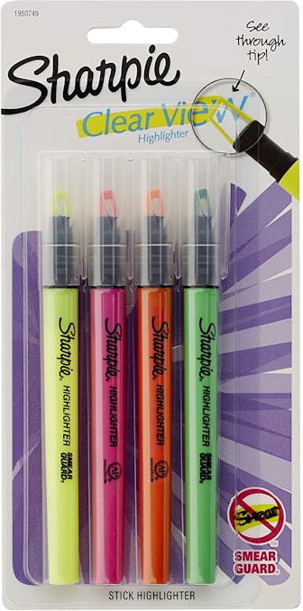 Sharpie Clear View Highlighter Stick