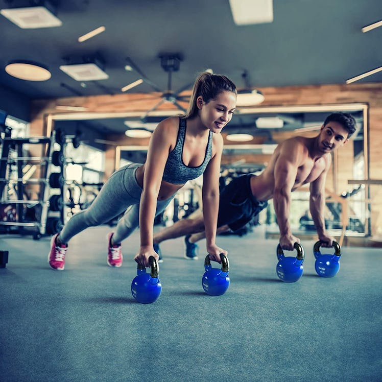 Yes4All Vinyl Coated Kettlebell Weights