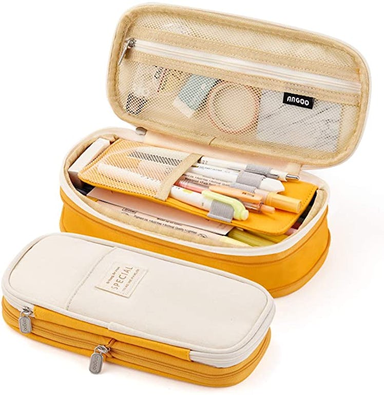 EASTHILL Big Capacity Pencil And Pen Case 