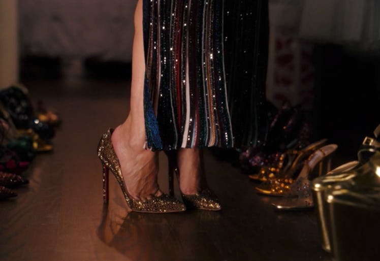 Carrie's Louboutins in And Just Like That...