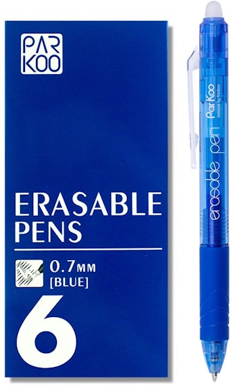 ParKoo Retractable Erasable Gel Pens Clicker