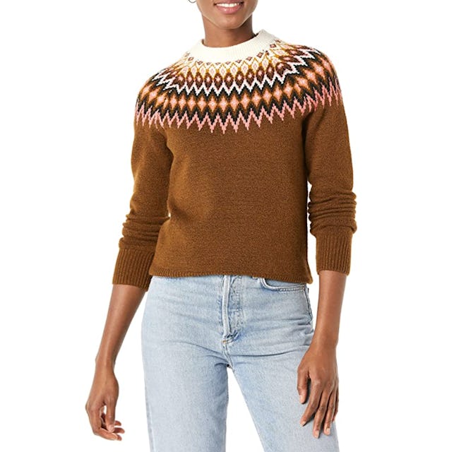 Amazon Essentials Soft-Touch Crewneck Novelty Sweater