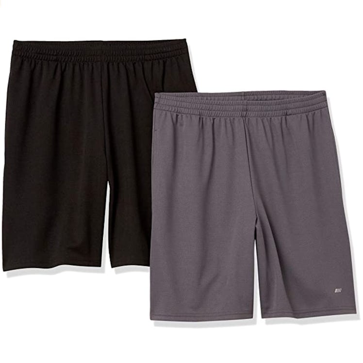 Amazon Essentials Men’s 2-Pack Loose-Fit Performance Shorts