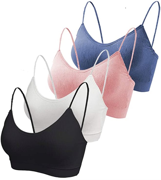 KCDDUMK Cami Bras (4-Pack)