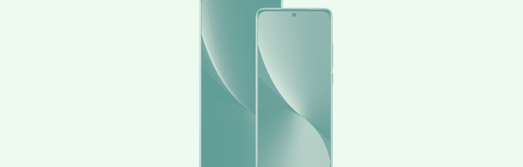 Xiaomi's 12 model (left) and 12 Pro model (right)