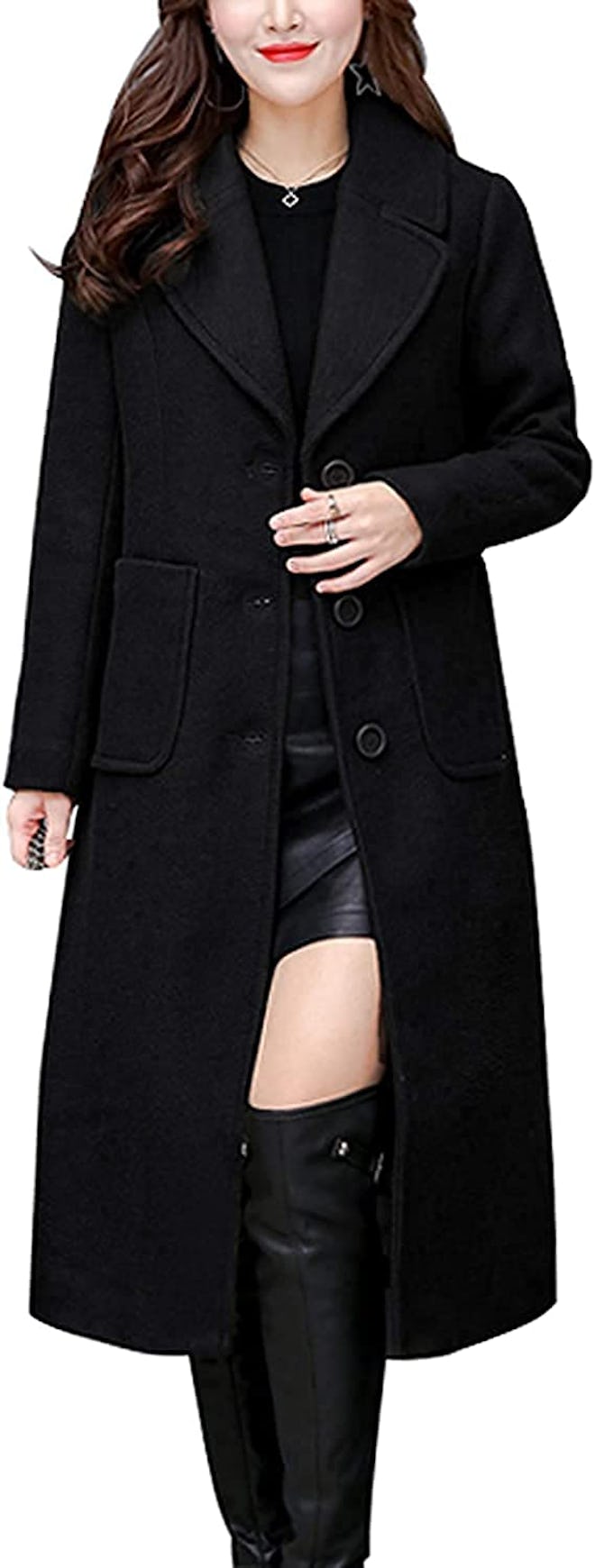 chouyatou Wool Blend Coat