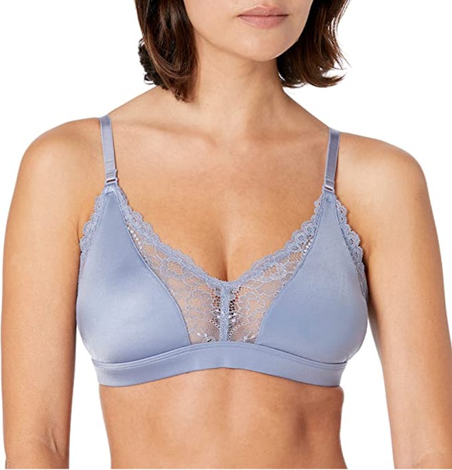 Mae Lace Trim Triangle Bralette With Convertible Straps