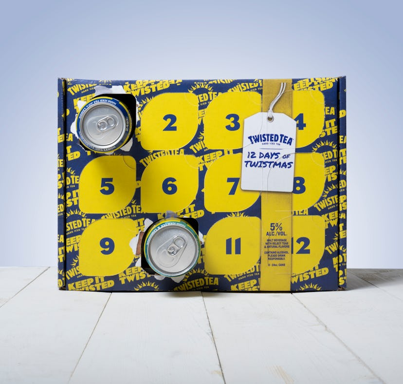 Here's how to get Twisted Tea's 12 days of Twistmas 2021 advent calendar.
