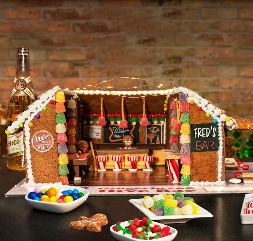 Here's where to buy Miller High Life's Gingerbread Dive Bar Kit for a twist on a classic.