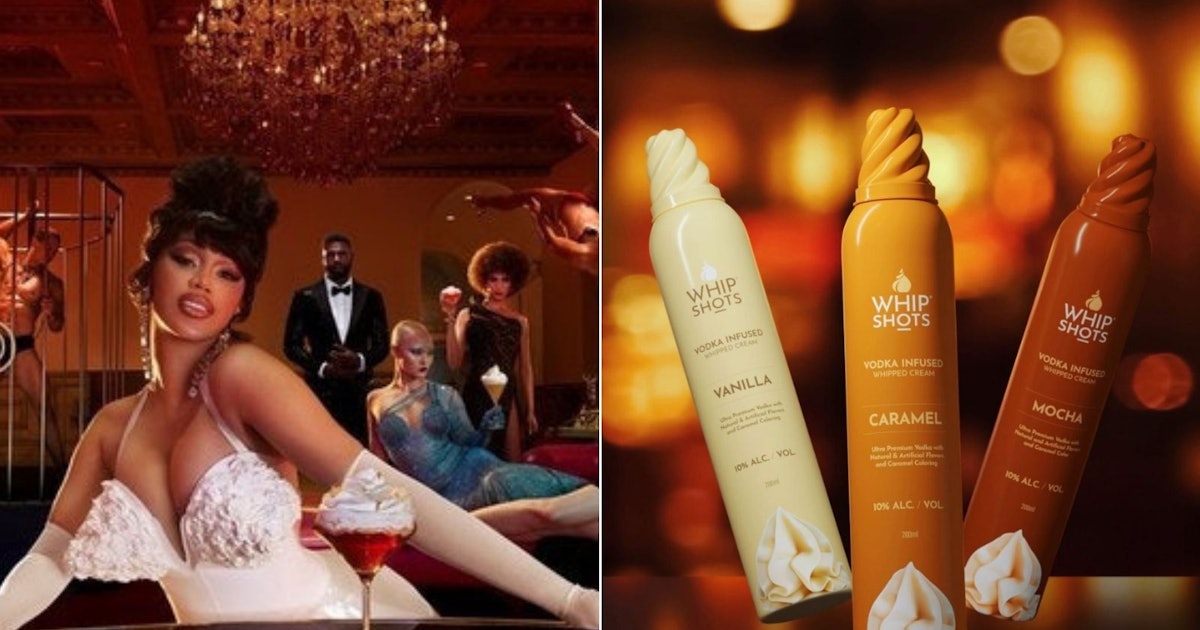 How To Get Cardi B's Whipshots Vodka-Infused Whipped Cream For A Boozy Treat