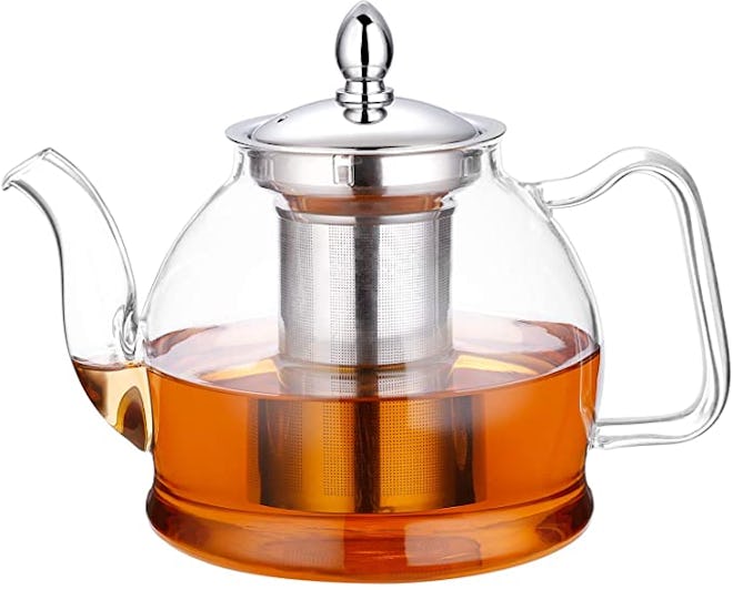 Hiware Glass Teapot with Removable Infuser