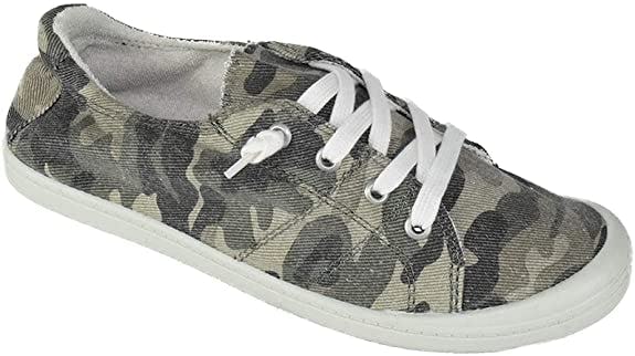 Soda Canvas Slip-On Lace-Up Sneakers