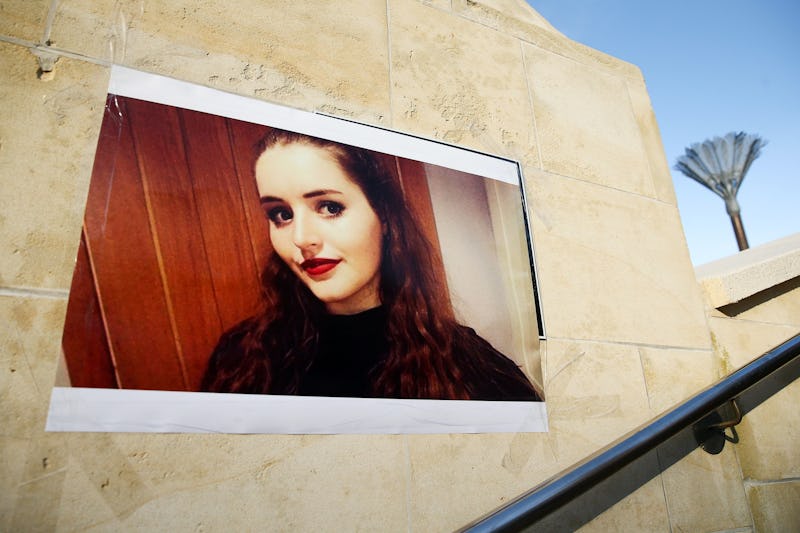 A poster of Grace Millane.