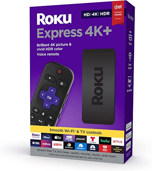 Roku Express 4K+ 2021 Streaming Media Player
