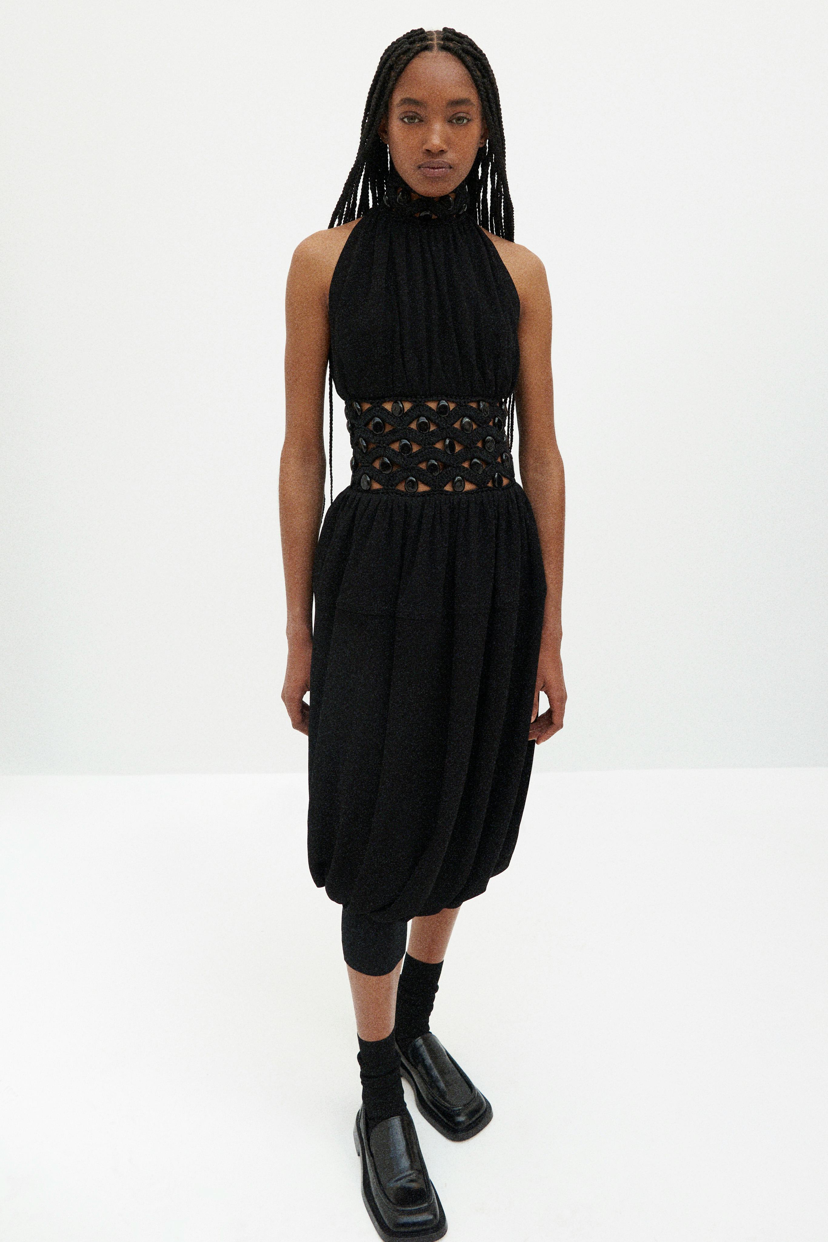 Proenza Schouler black dress