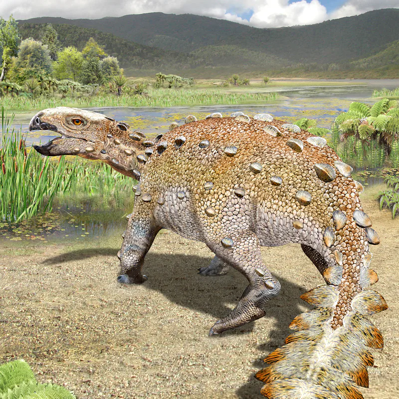 Stegouros elengassen, new dino species