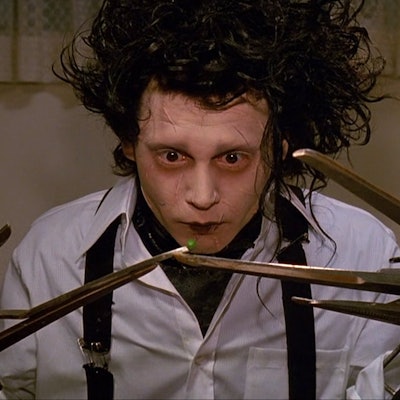 screenshot from Edward Scissorhands