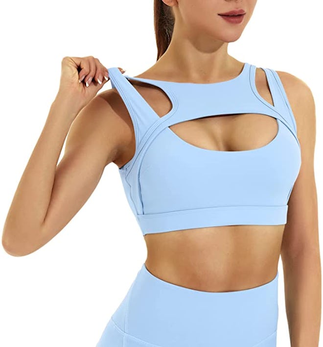 Jkboo Cut-Out Sports Bra