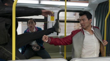 shang chi bus fight