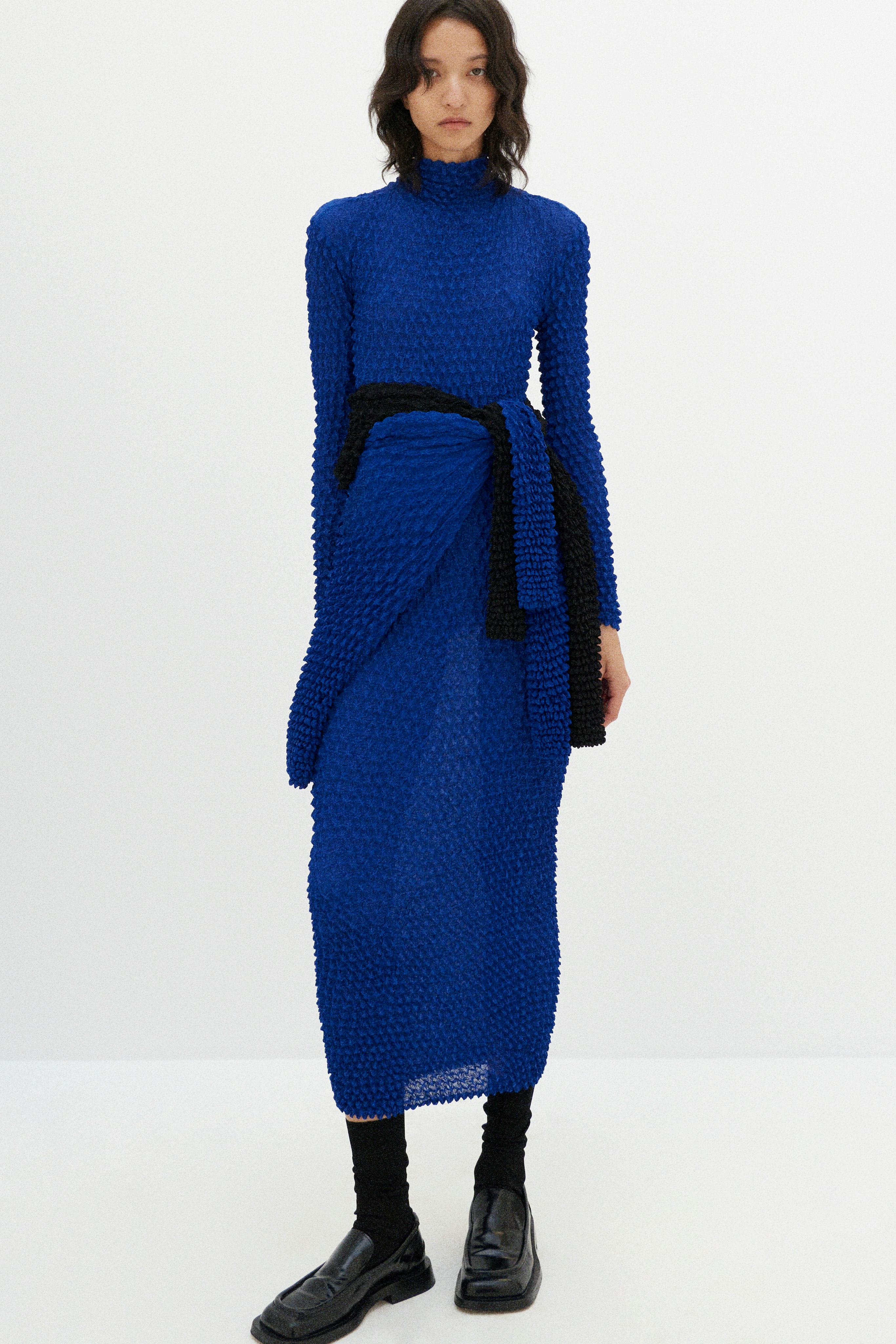 Proenza Schouler Blue Dress
