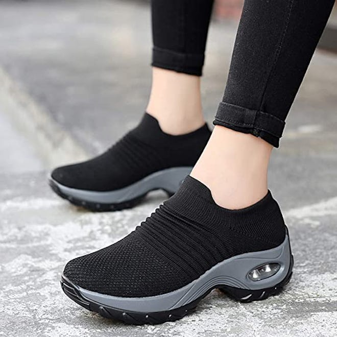 Slow Man Air Cushion Sock Sneakers