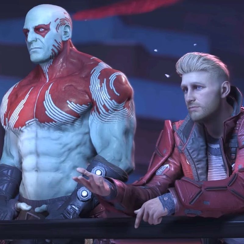 guardians of the galaxy game draxx and peter