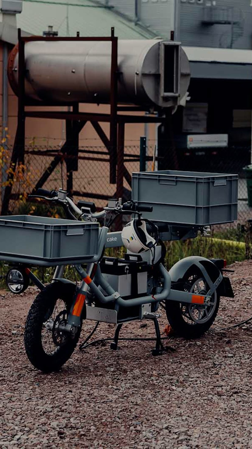 Cake's new work series electric motorcycle