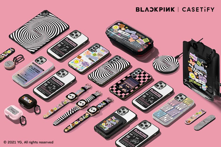 BLACKPINK's CASETiFY collection launches on Dec. 21. It will feature a range of products, including ...