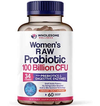 Wholesome Wellness Women's Raw Probiotic (60 capsules)